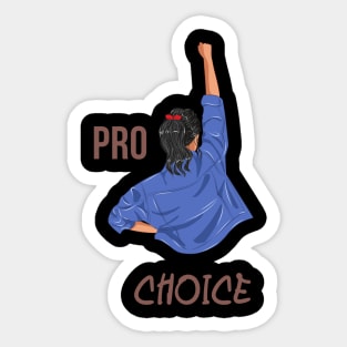 pro choice Happy Women Sticker